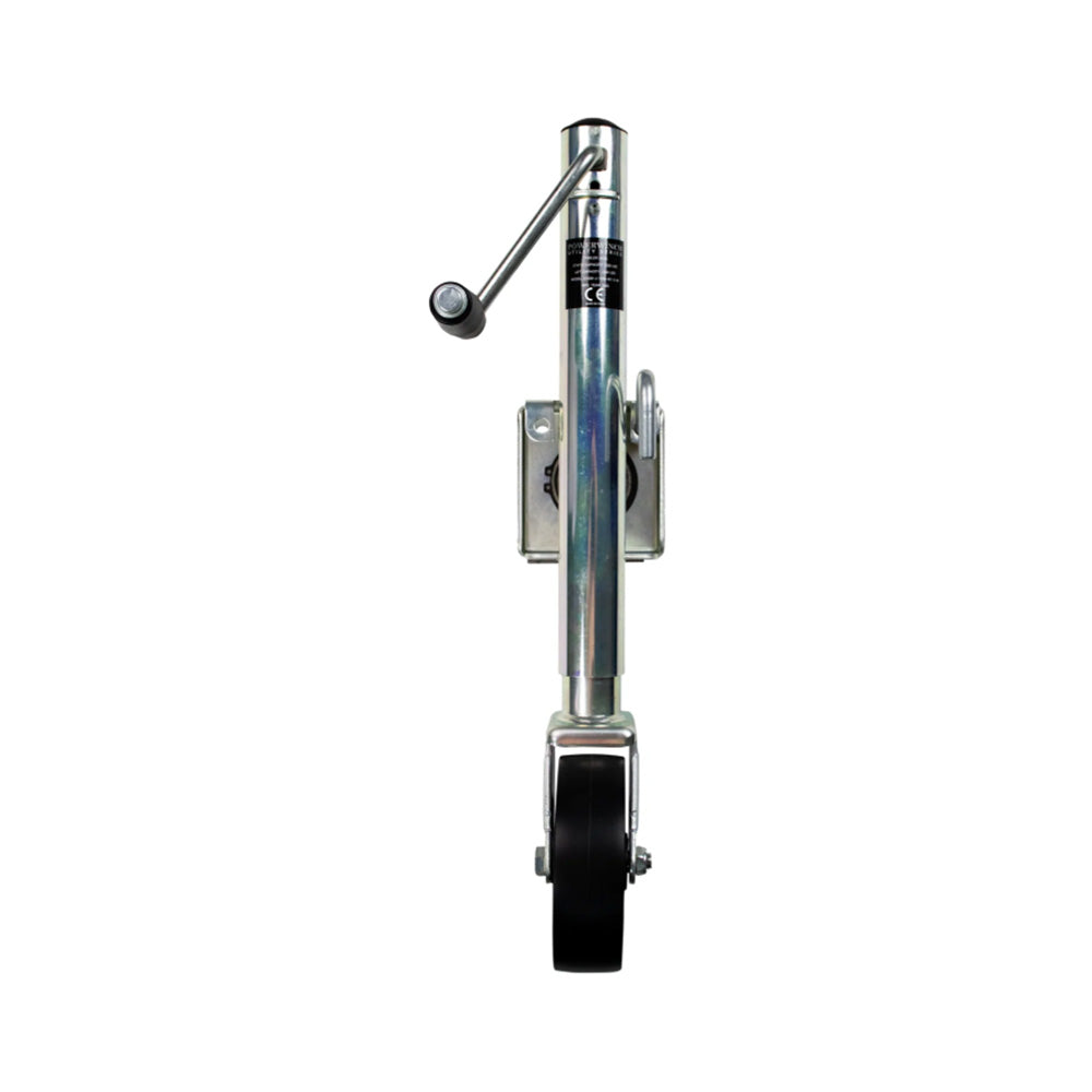 Powerwinch Utility Series Jack  1000lb WeldOn Single Wheel Zinc 21500J1000W1ZR Main image