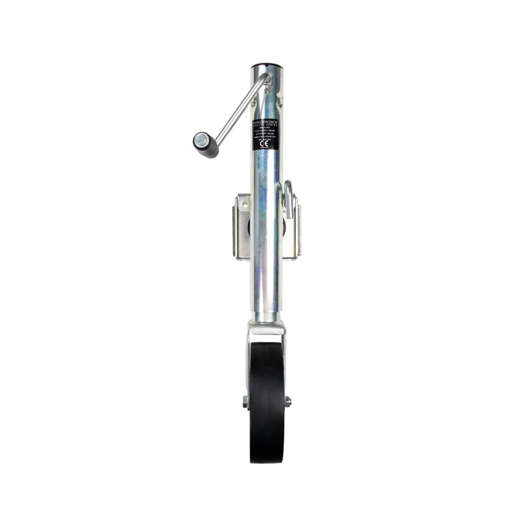 Powerwinch Utility Series Jack  1500lb WeldOn Single Wheel Zinc 21500J1500W1ZR Main image