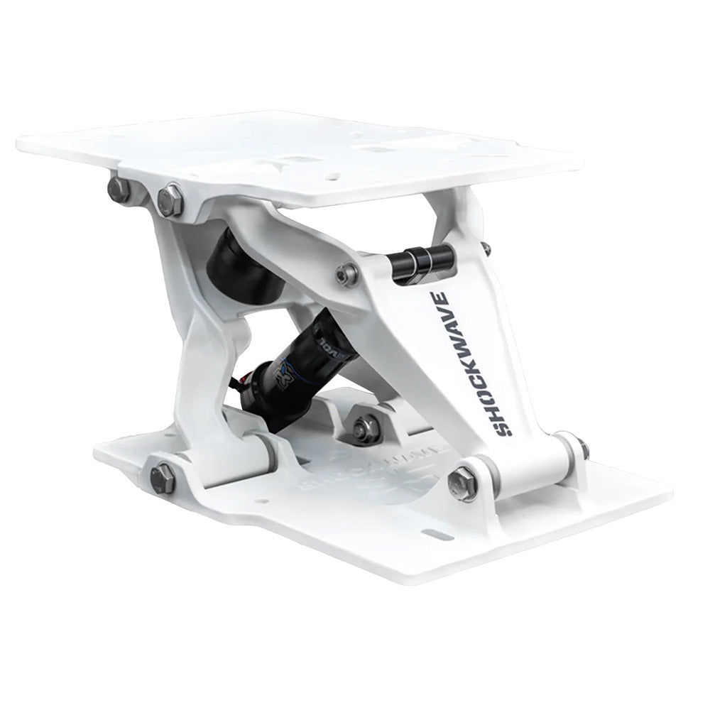 Shockwave S5LW Suspension Base  White SW05026W Main image