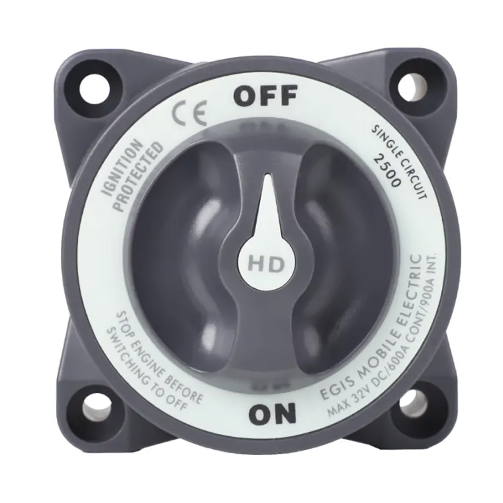 Egis Battery Switch  Heavy DutySeries 600A  OffOn 2500 Main image