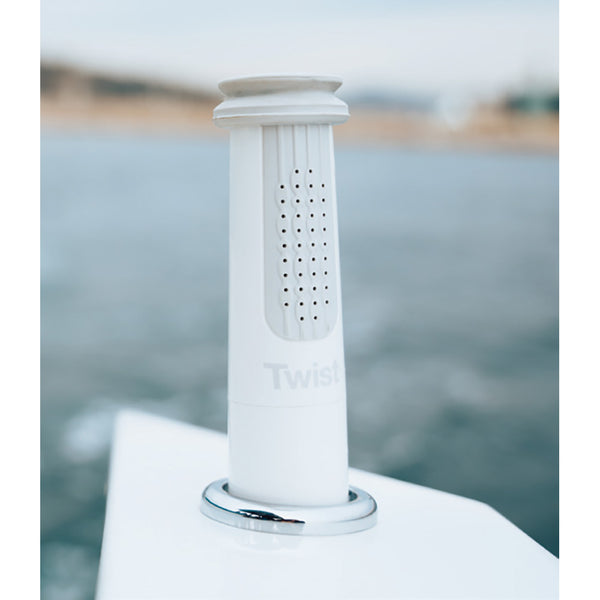 Whale Twist MK2 Shower Mixer  White DS2122