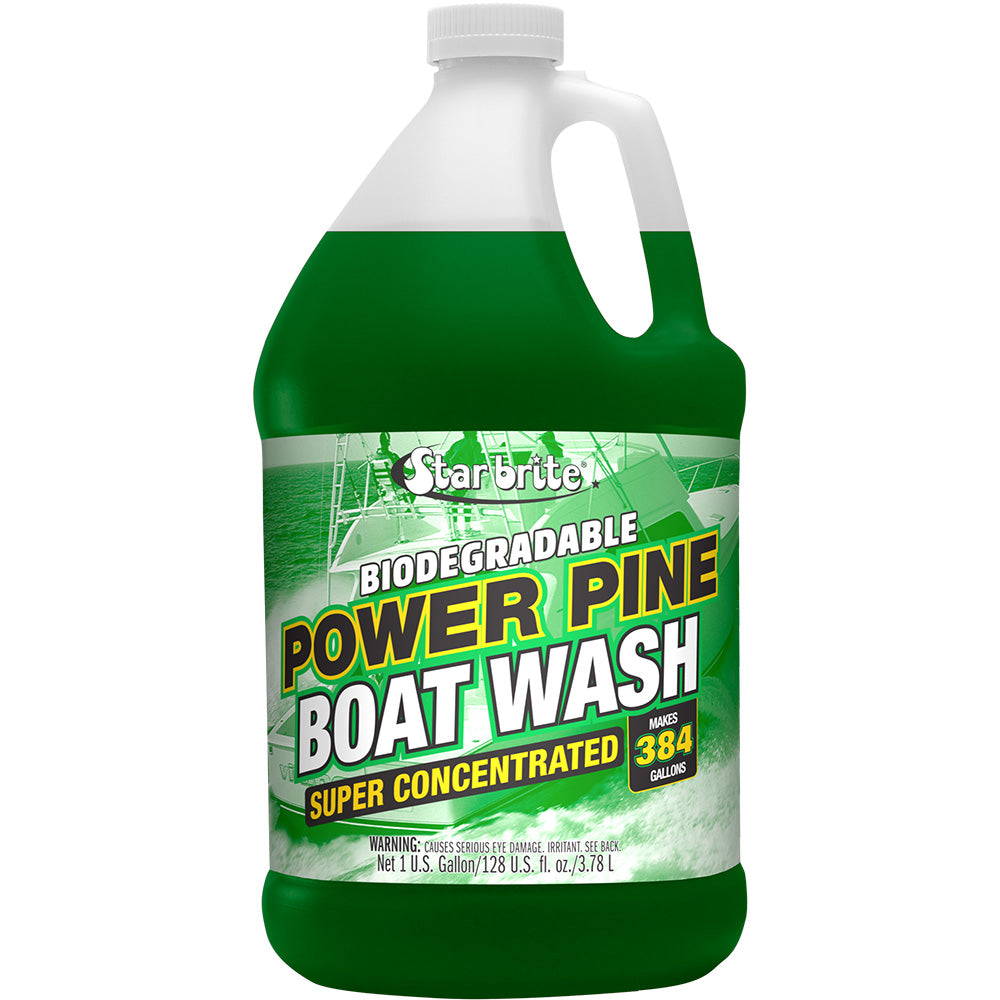 Star brite Power Pine Boat Wash  Concentrated Marine Grade Formula  1 Gallon 93700 Main image