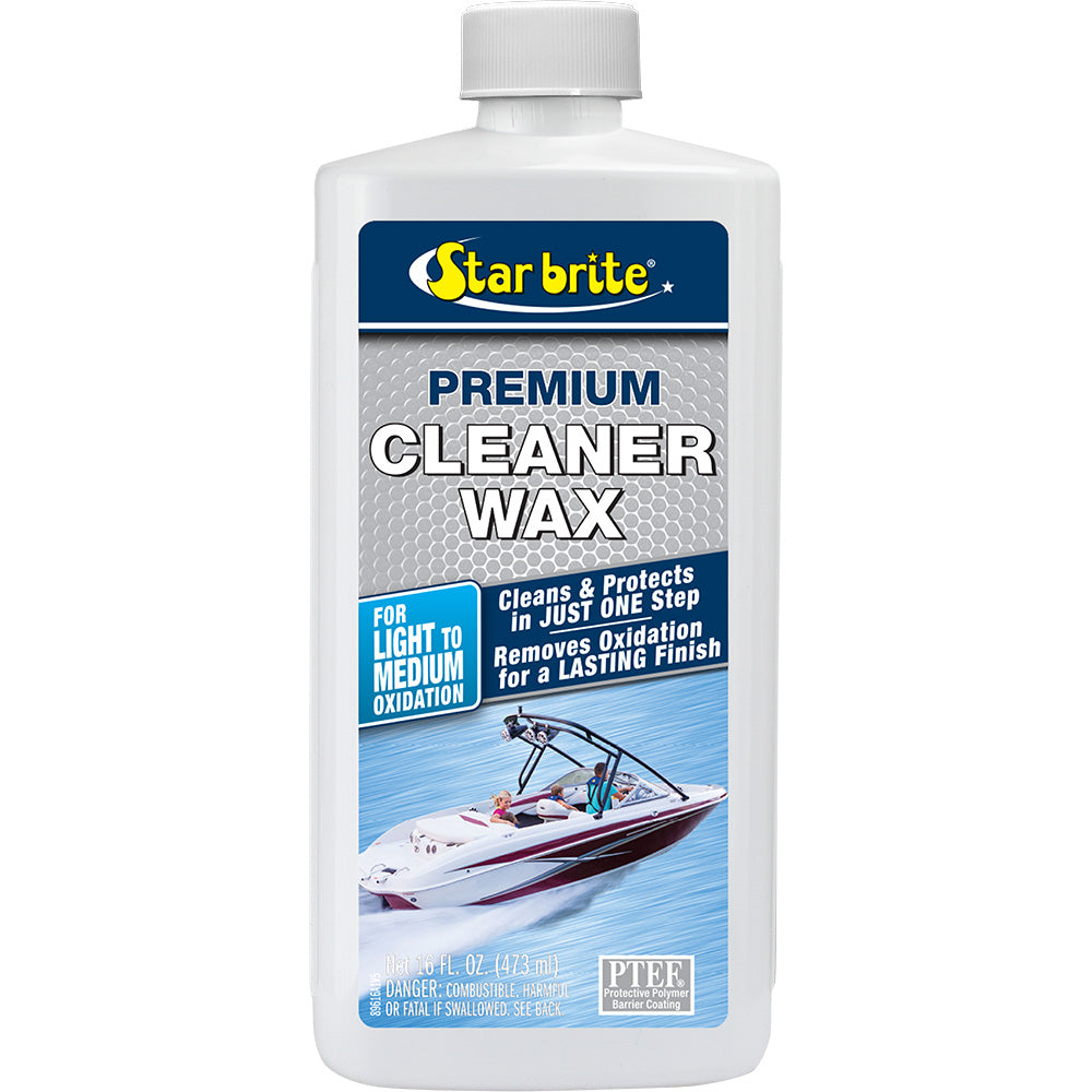 Star brite Premium Cleaner Wax  OneStep  16 oz 89616 Main image