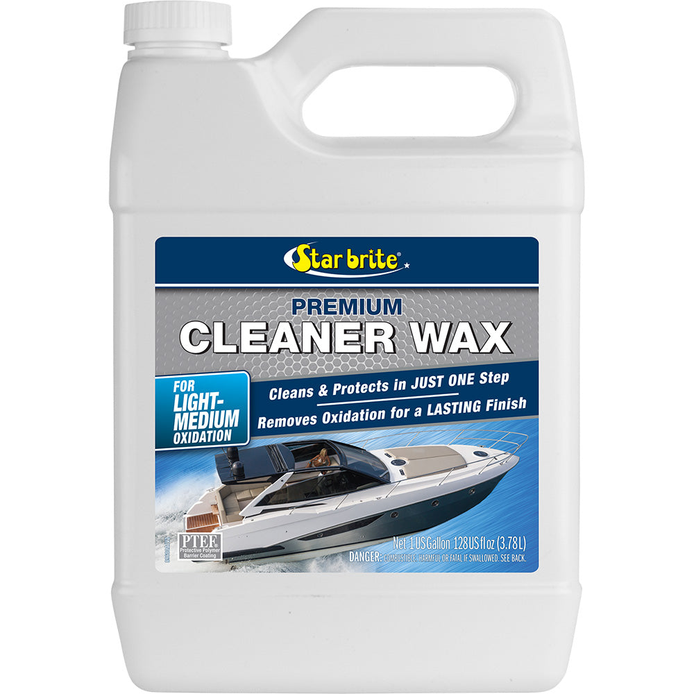 Star brite Premium Cleaner Wax  OneStep  1 Gallon 89600 Main image