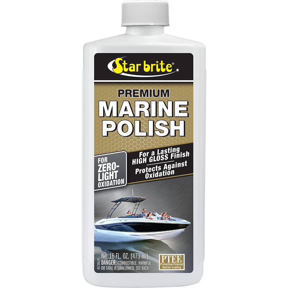 Star brite Premium Marine Polish  UV Protection  High Gloss Finish  16 oz 85716 Main image