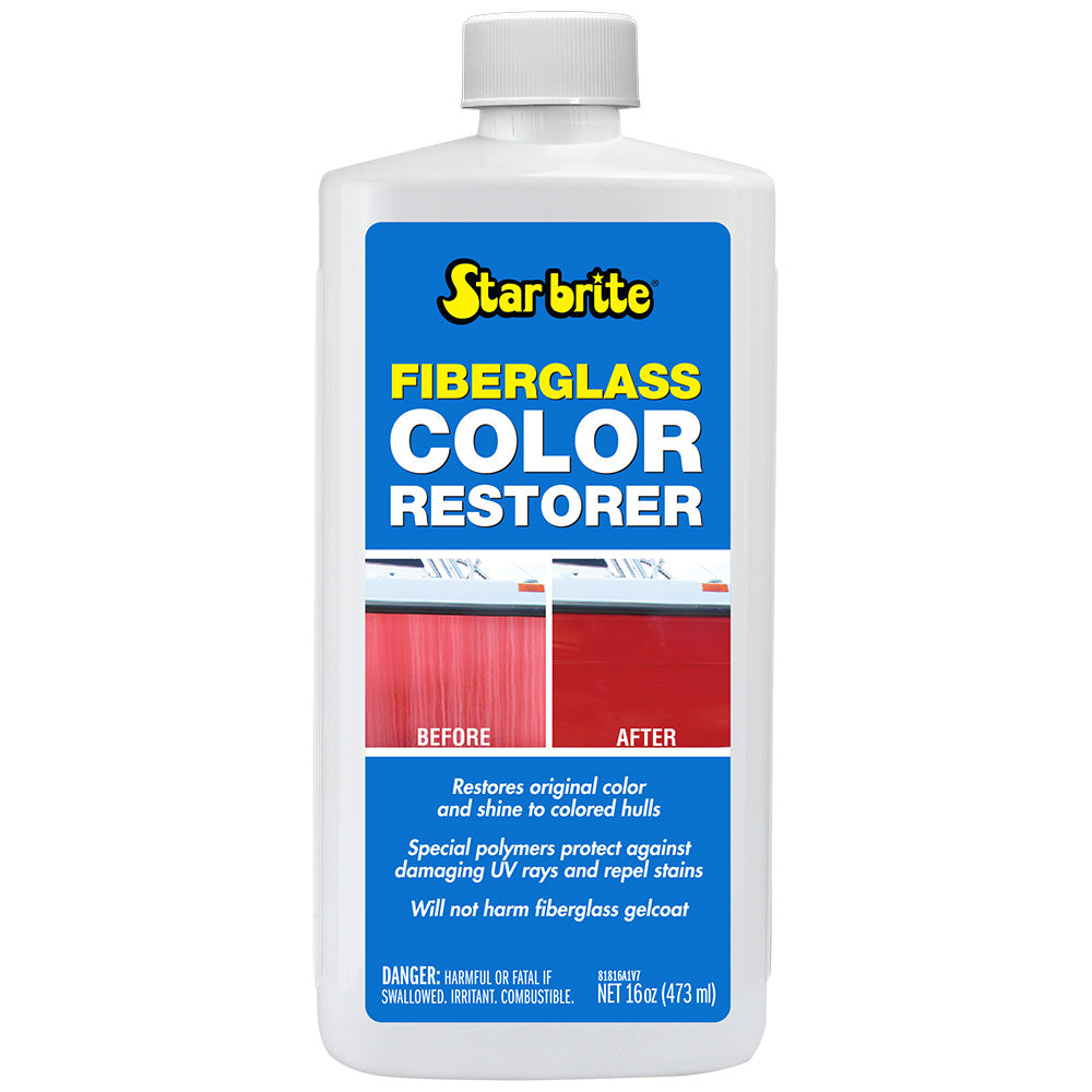 Star brite Fiberglass Color Restorer  Formulated fColored Hulls  16 oz 81816 Main image