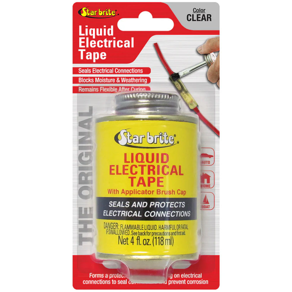 Star brite Liquid Electrical Tape  Clear  4 oz 84108 Main image