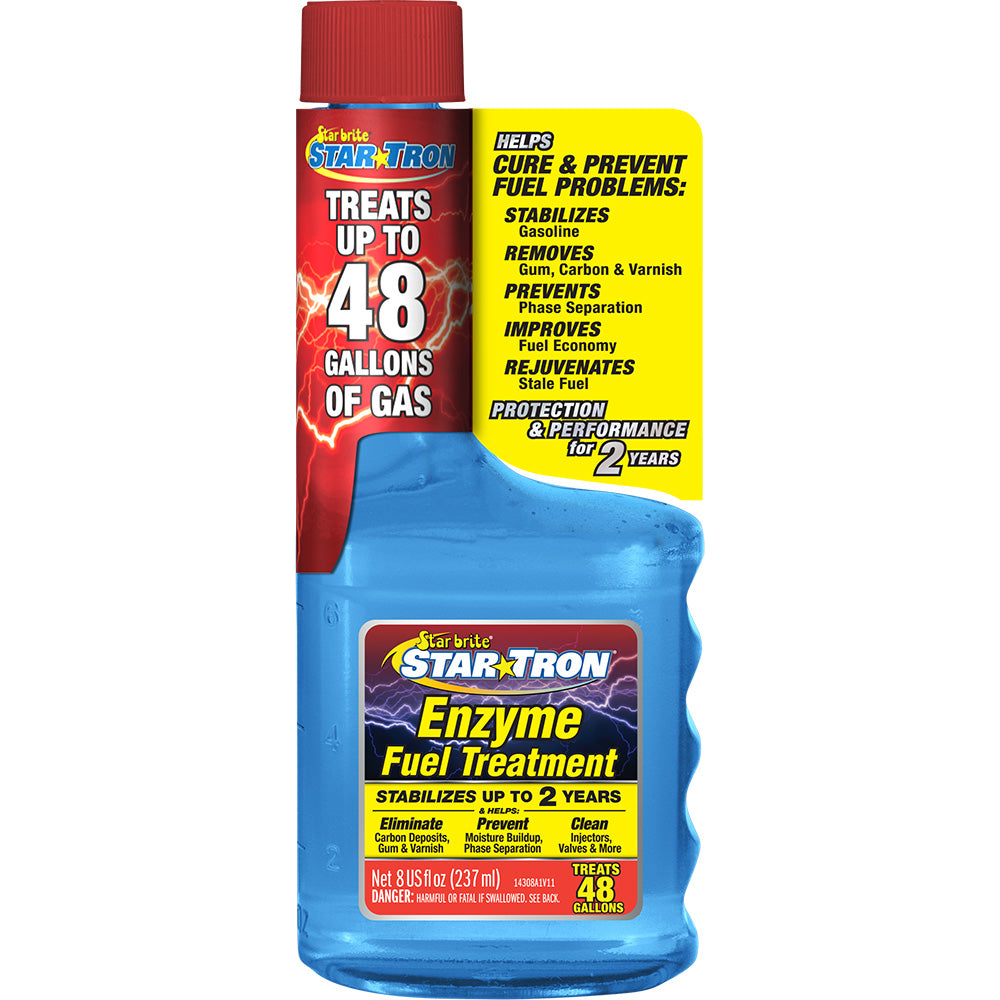 Star brite StarTron Enzyme Fuel Treatment  Small Engine Formula  8 oz 14308 Main image