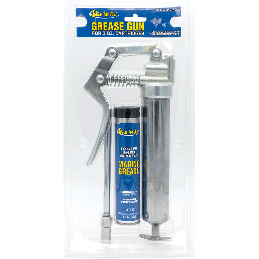 Star brite Pistol Grease Gun wMarineGrade Cartridge  3 oz 28703 Main image