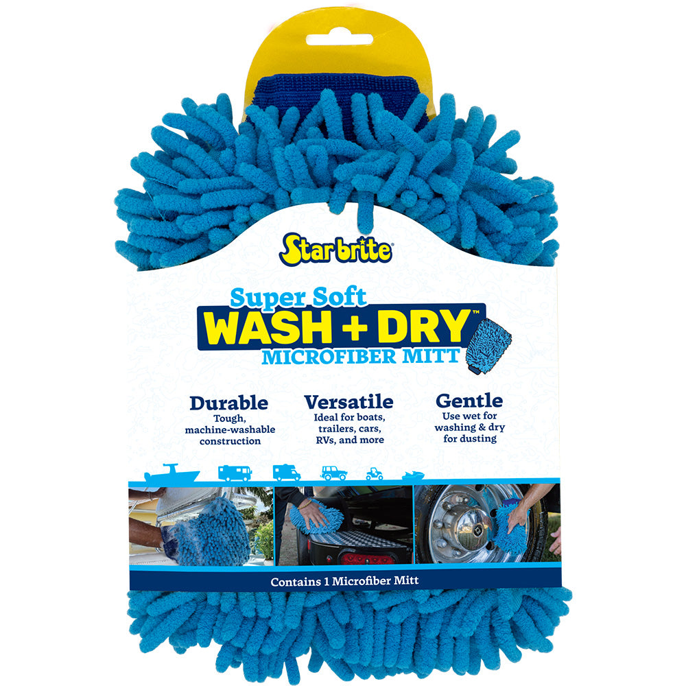 Star brite Machine Washable Microfiber Reggae Mitt 40105 Main image
