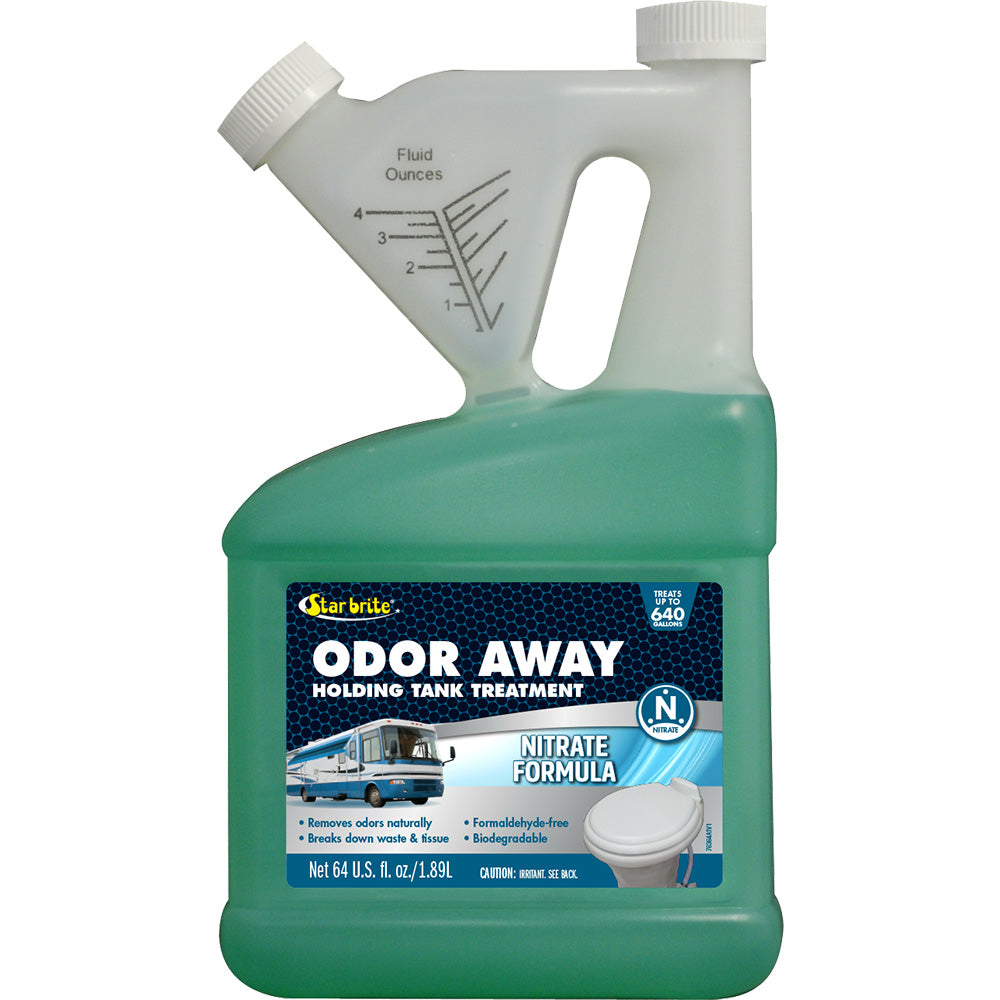 Star brite Odor Away Holding Tank Treatment  Nitrate Formula  64 oz 76364 Main image