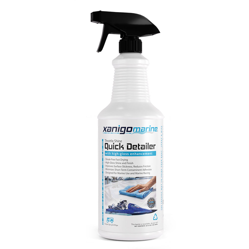 Xanigo Marine Throttle Shine Marine Quick Detailer  32oz XMQD32 Main image