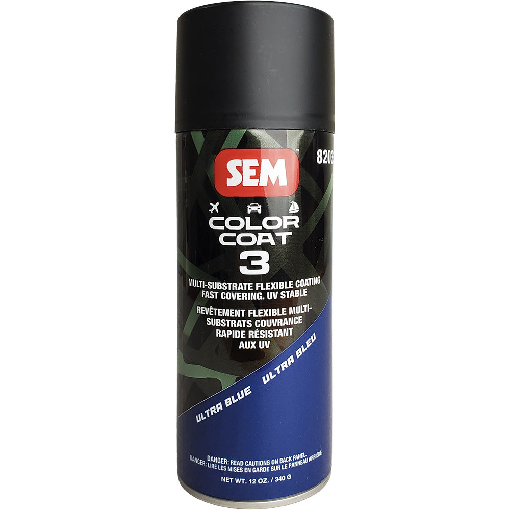 SEM Color Coat 3  Ultra Blue  12 oz 82033 Main image