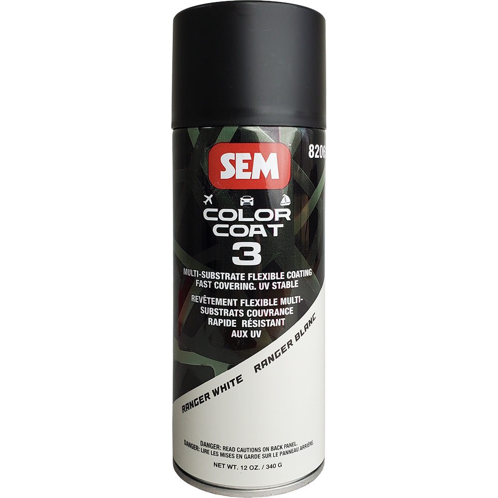 SEM Color Coat 3  Ranger White  12 oz 82063 Main image