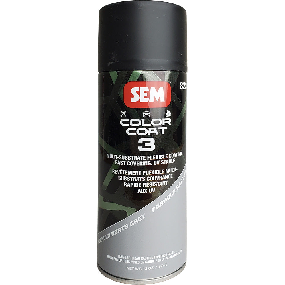SEM Color Coat 3  Formula Boats Grey  12 oz 82203 Main image