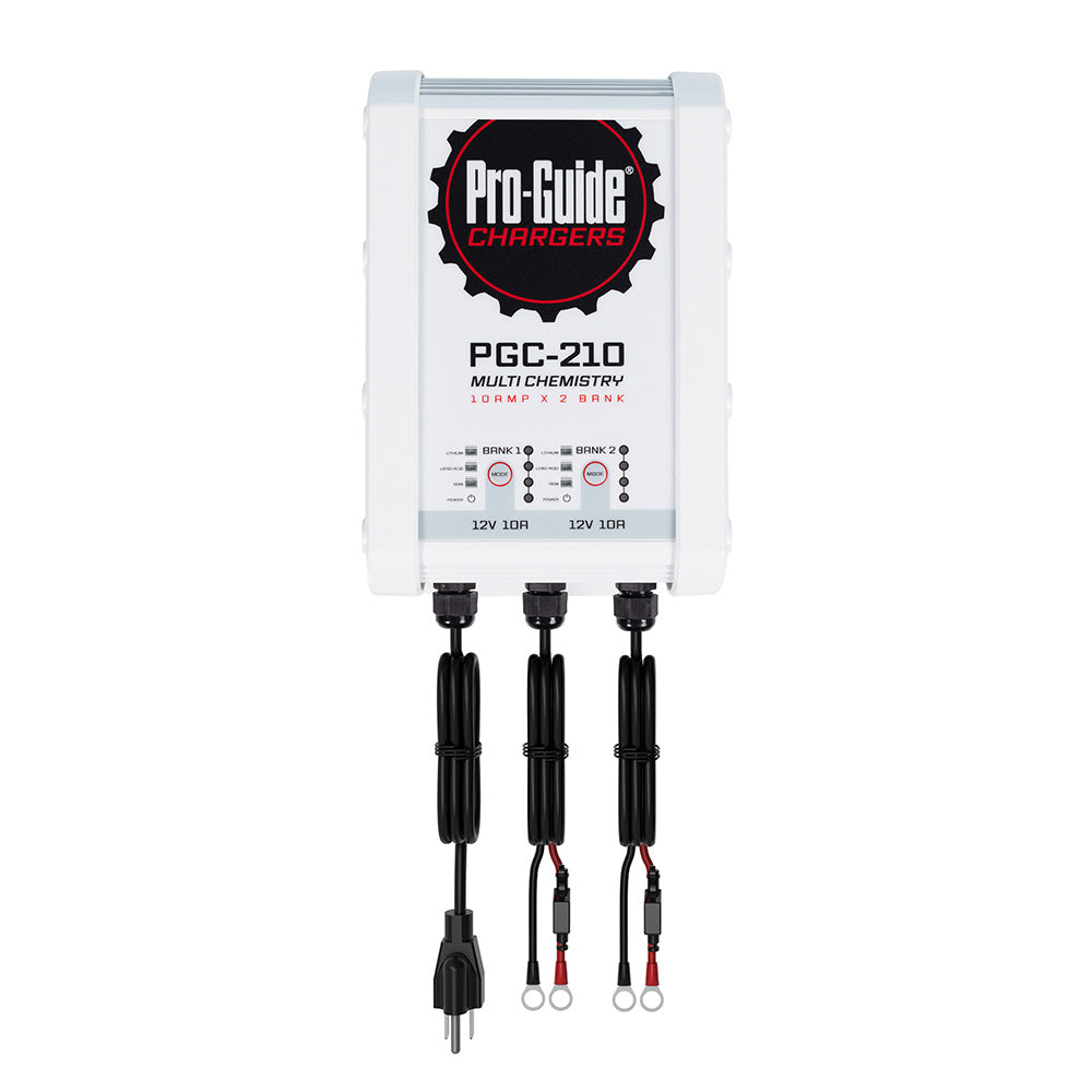 ProGuide 2 Bank OnBoard Battery Charger  12V  10Amp PGC210 Main image