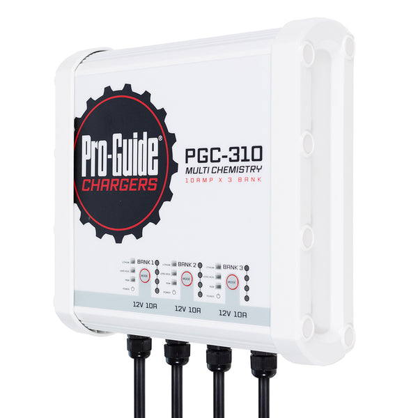 ProGuide 3 Bank OnBoard Battery Charger  12V  30Amp PGC310