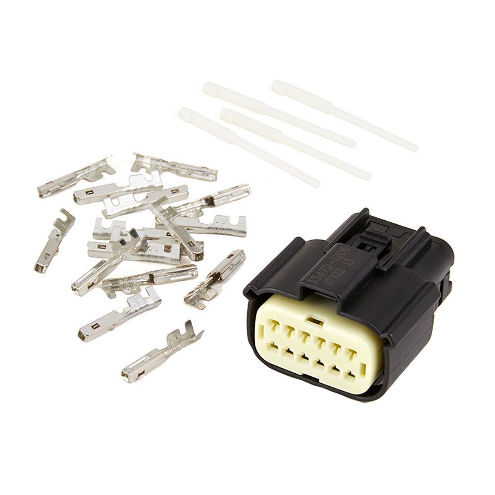 Egis Connection Kit MX150 12Position Female w14 Terminals  8 Cavity Plugs Bulk Pack 4611B Main image