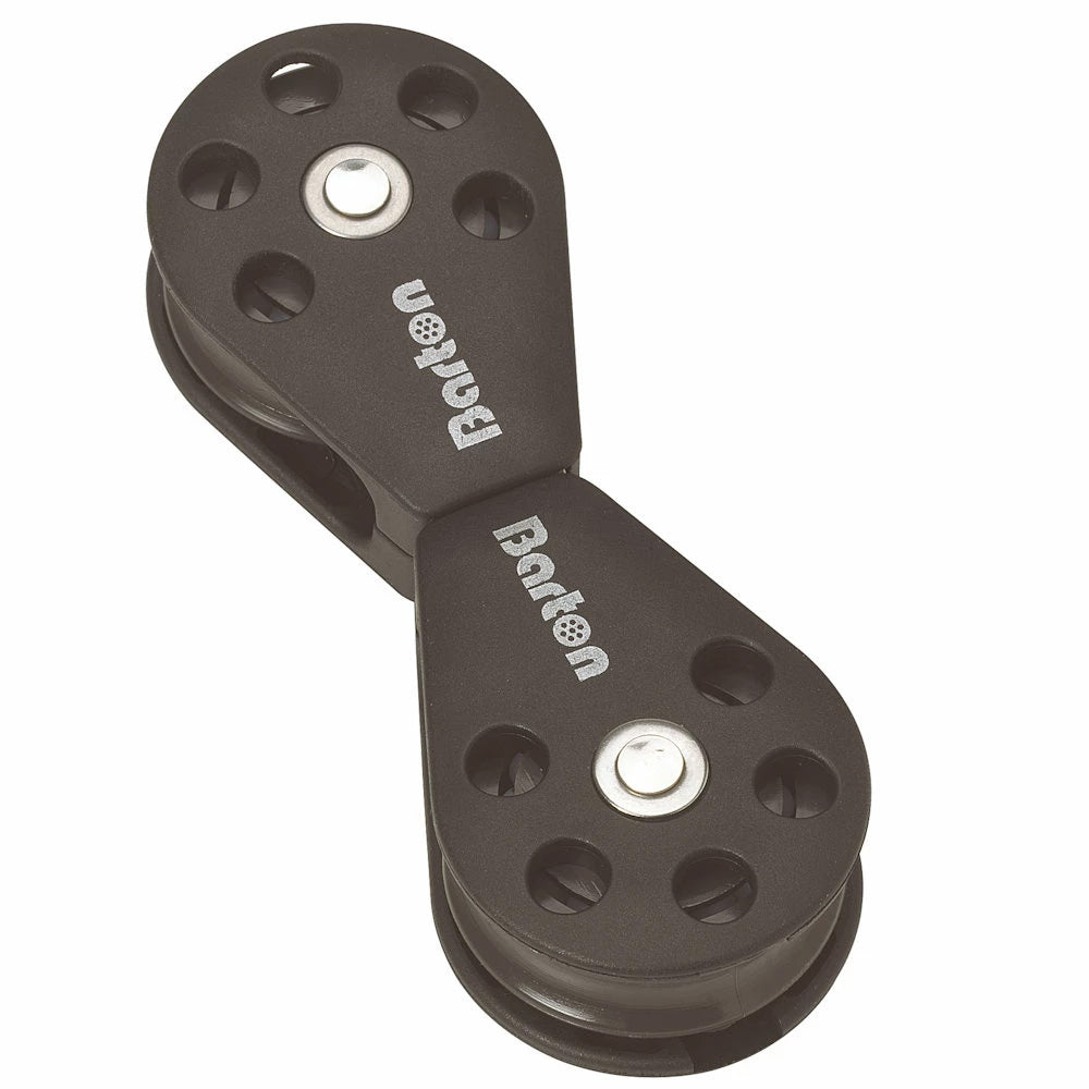 Barton Plain Bearing Pulley Block Back to Back Swivel Block  Size 1 30mm N01280 Main image