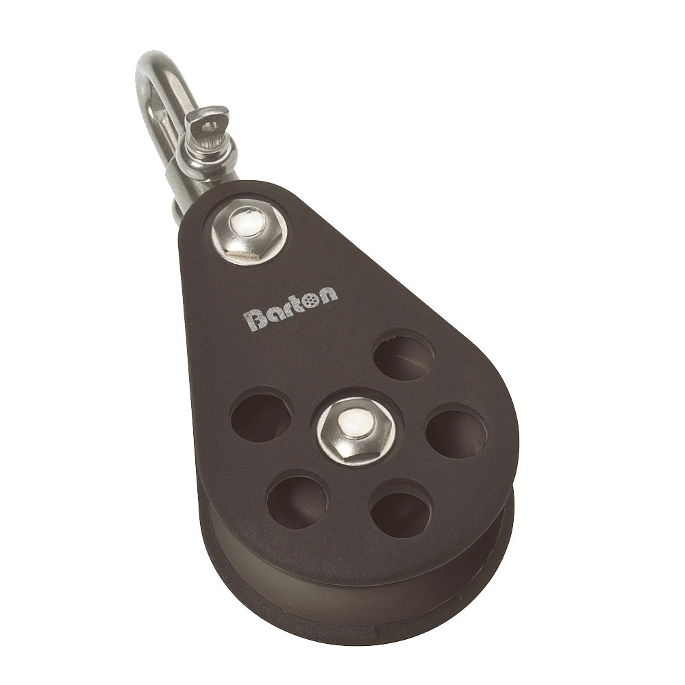 Barton Plain Bearing Pulley Block Single Swivel  Size 6  64mm N06130 Main image