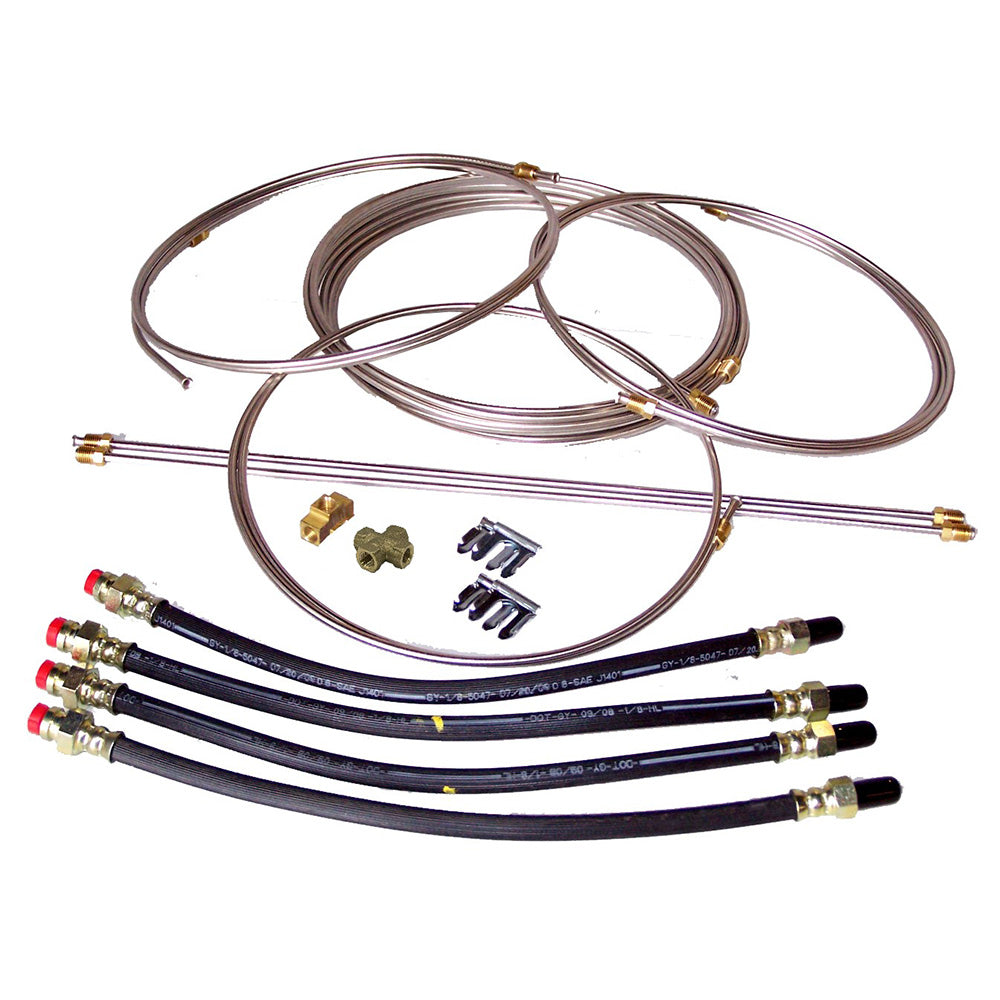 Load Rite Stainless Steel Brake Line Kit fTandem Trailer 601710S Main image