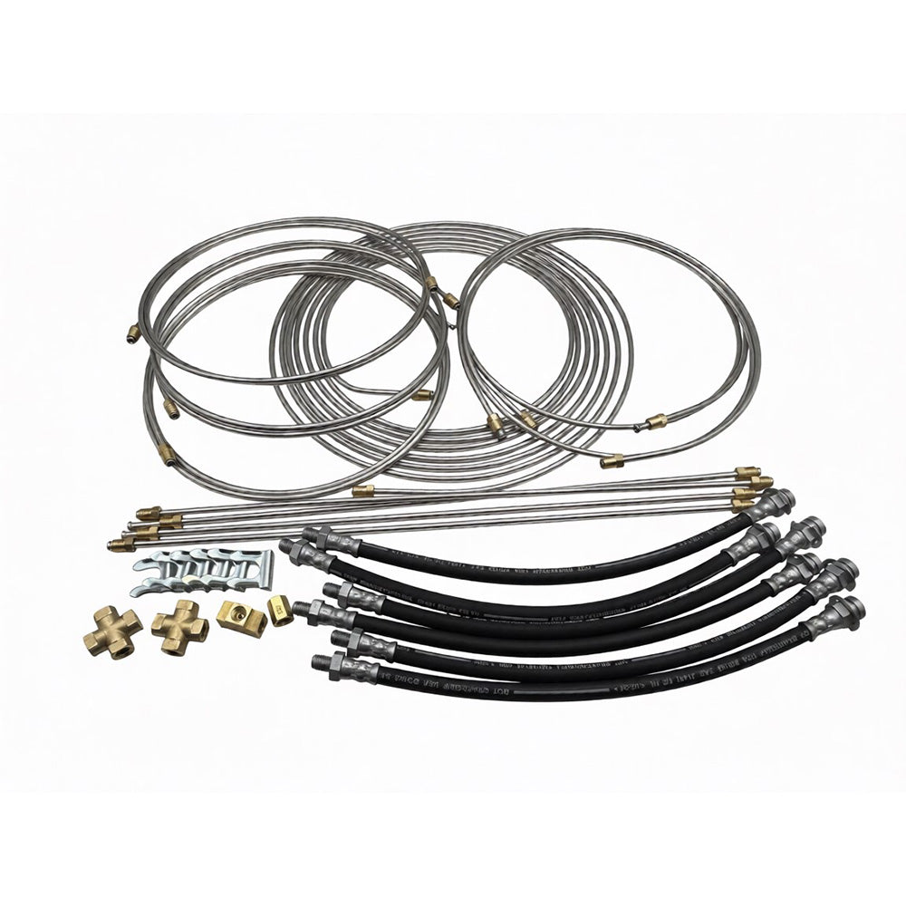 Load Rite Stainless Steel Break Lines Tri Axle Kit 601810S Main image