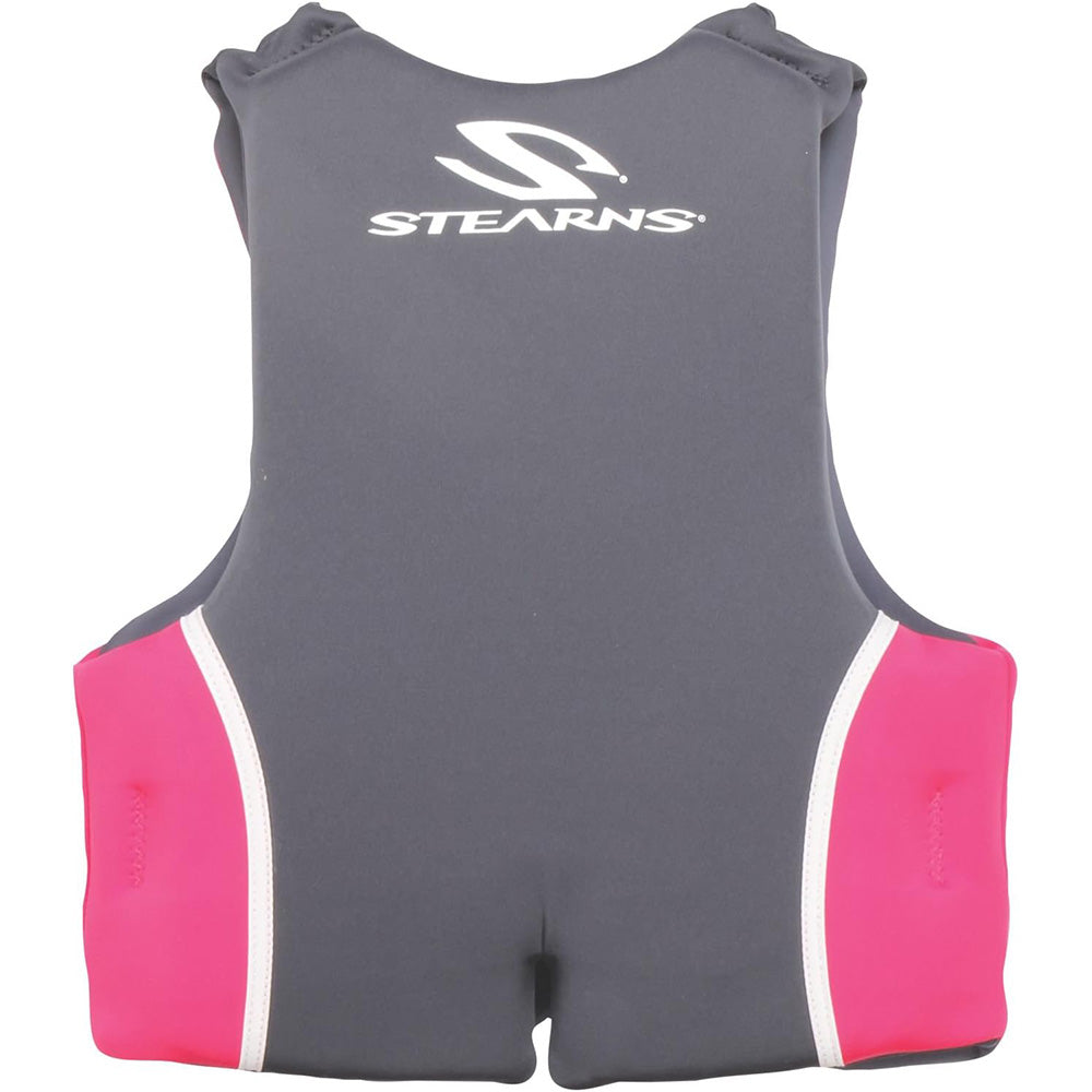 Stearns Youth Hydroprene Life Vest - Type III - Pink/Hot Pink - 50-90lbs [2000036923] Secondary image