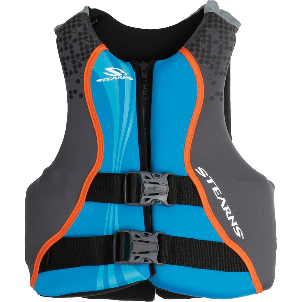 Stearns Youth Hydroprene Life Vest  Type III  BlueGrey  5090lbs 2000037953 Main image