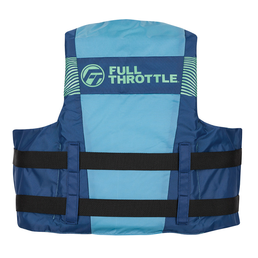 Full Throttle Adult Nylon Life Jacket - L/XL - Blue [112200-500-050-26] Secondary image