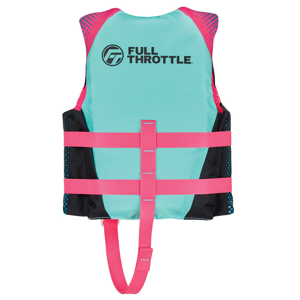 Full Throttle Nylon Life Jacket - Child - Pink [112200-105-001-26] Secondary image