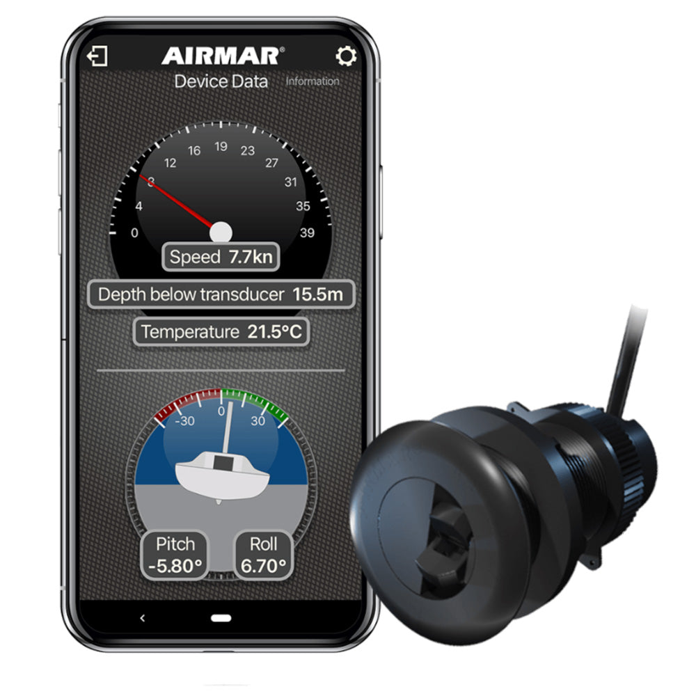 Airmar DST820PVN2 PSTI Plastic ThruHull wBluetooth 235kHz DST820PVN2 Main image
