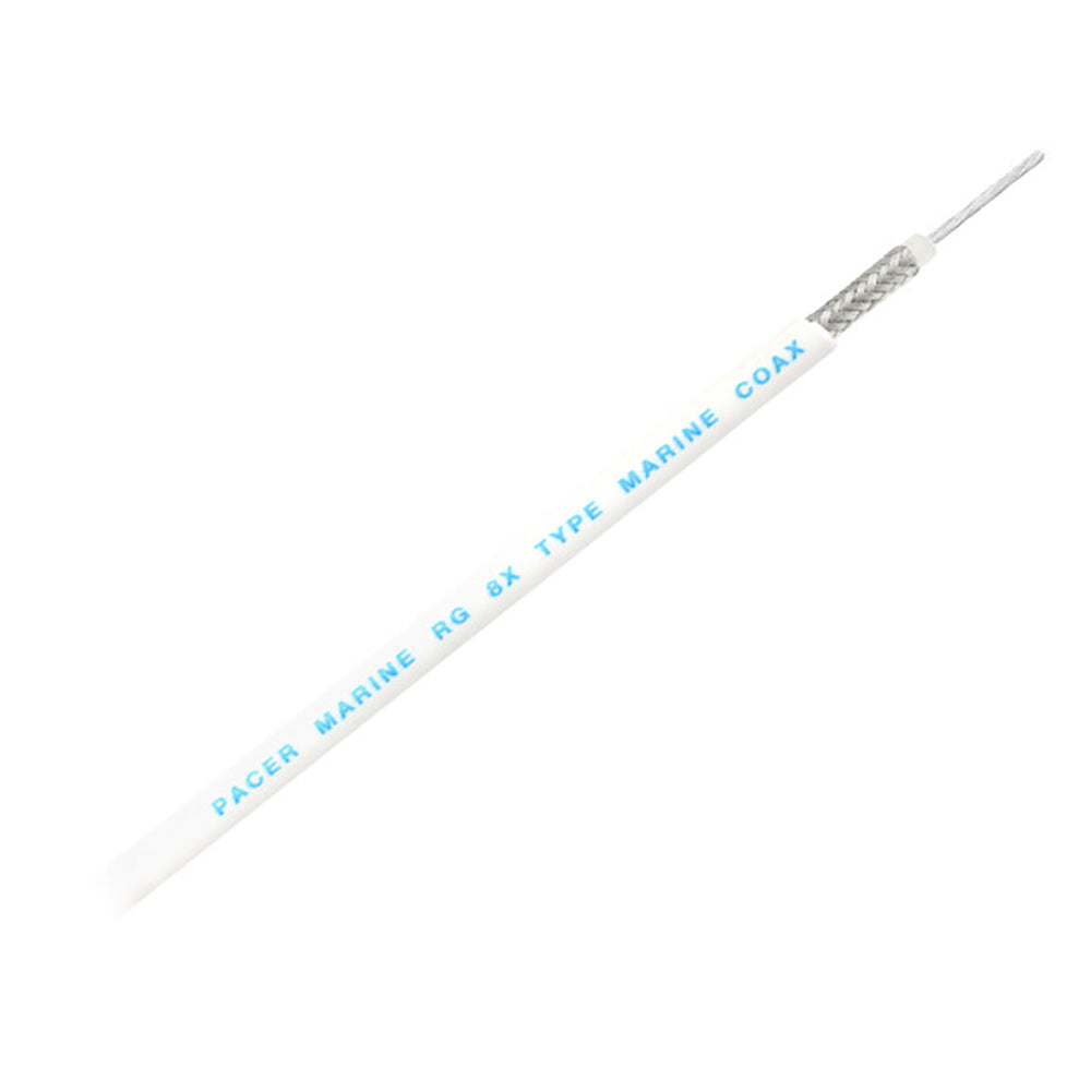 Pacer RG8X Coax Cable  White  150 MRG8XW150 Main image