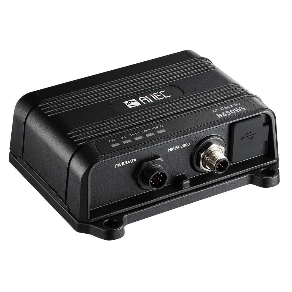 AMEC B650WS Class B AIS Transceiver wWIFI  VHF Antenna Splitter  5WSOTDMA NMEA 2000 NMEA 0183 USB AMECB650WS010 Main image