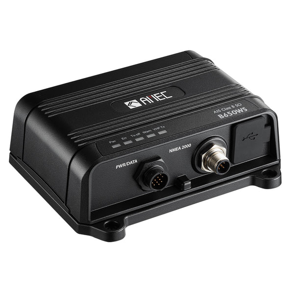 AMEC B650WS Class B AIS Transceiver wWIFI  VHF Antenna Splitter  5WSOTDMA NMEA 2000 NMEA 0183 USB AMECB650WS010