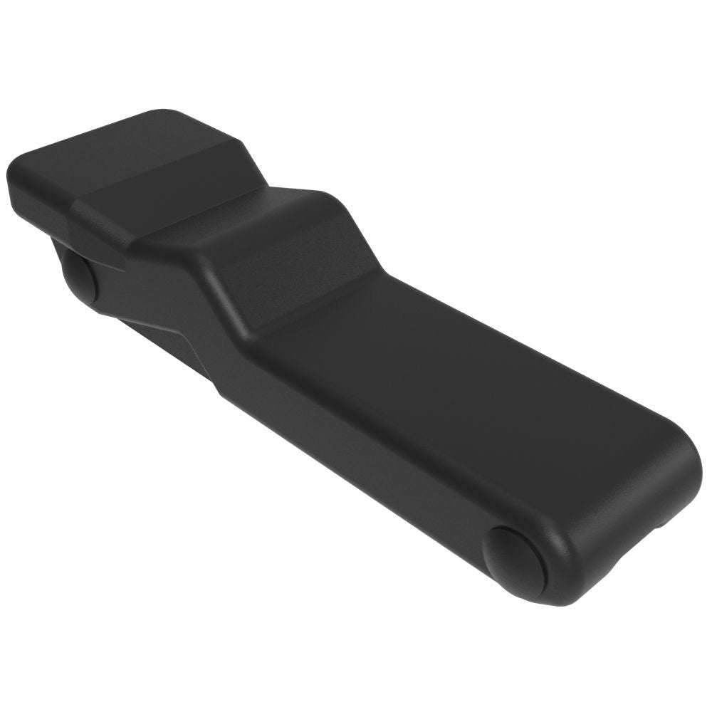 Southco Flexible OverCenter Draw Latch Large Size Stainless Steel Concealed Keeper Black Latch Body C720 Main image