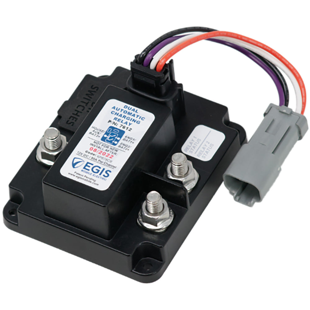 Egis Triple Battery Advanced Automatic Charging Relay ACR  12V 7612 Main image