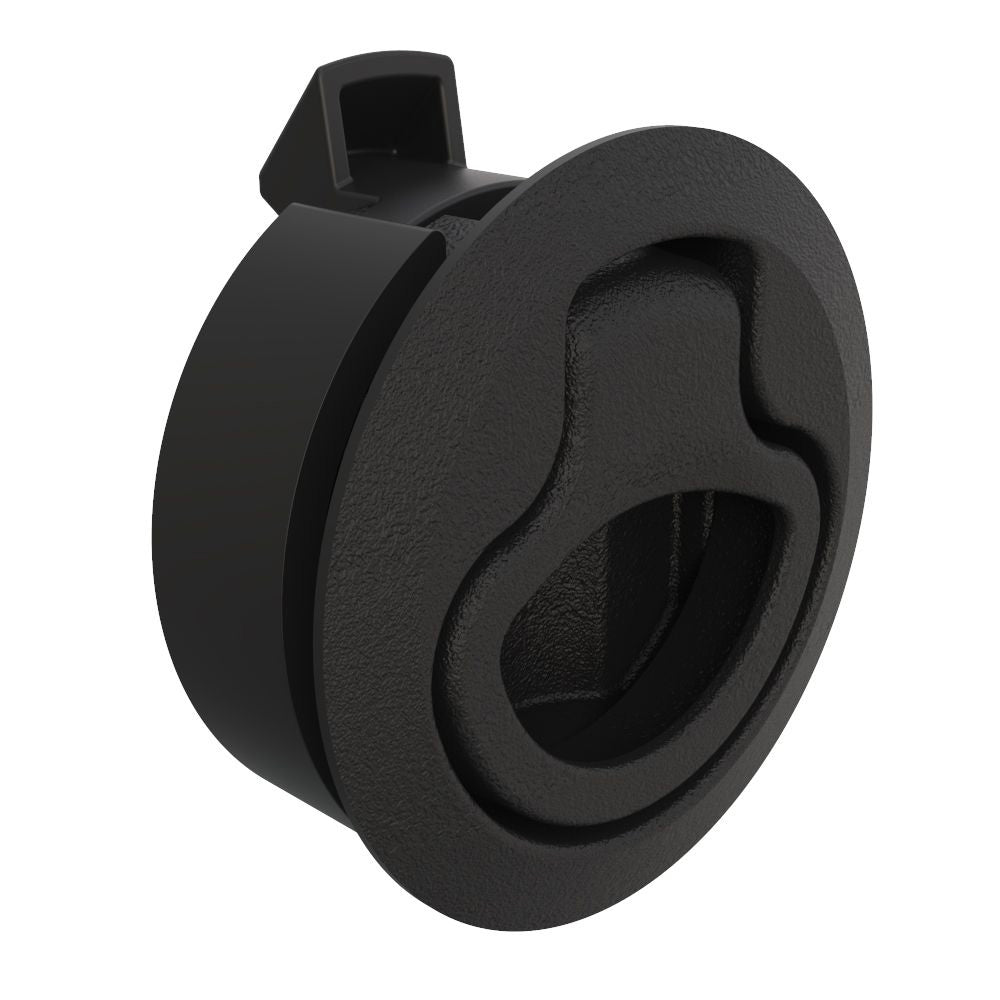 Southco PushtoClose Latch Medium Size No Restriction 7  12mm Grip Plastic Natural  Black M162 Main image