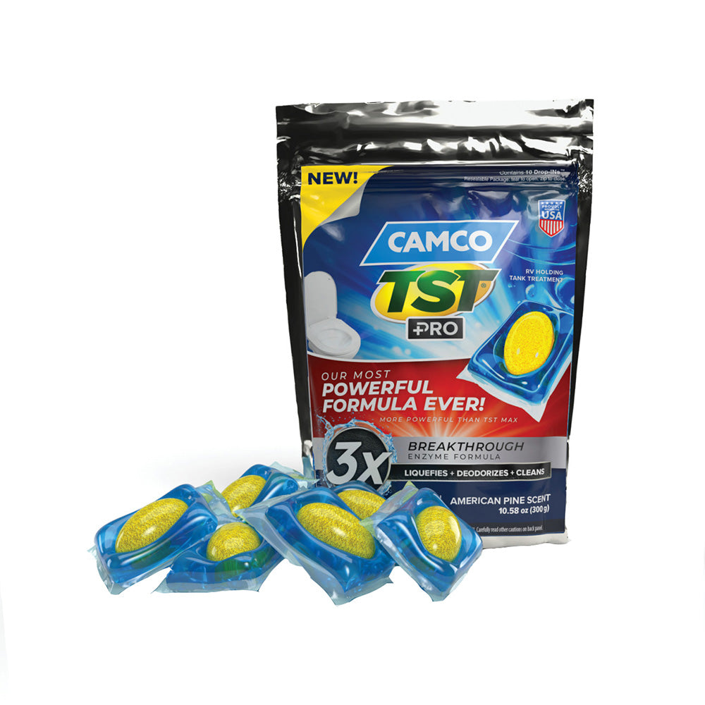 Camco TST Pro RV Holding Tank Treatment DropIns  American Pine 10Pack 41770 Main image