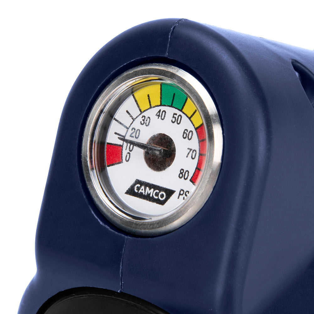 Camco 90 Degree Adjustable Water Pressure Regulator w/Gauge [40065] Secondary image