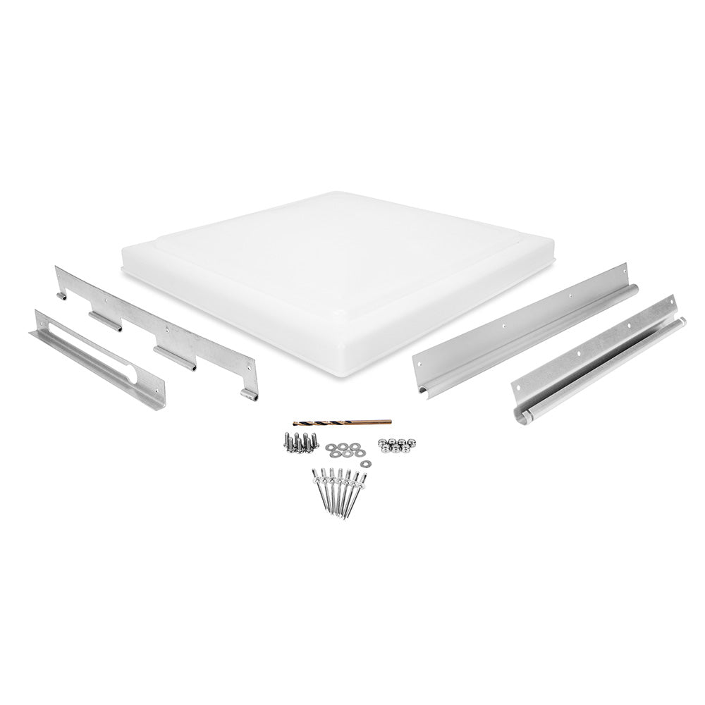 Camco Universal RV Roof Vent Replacement Kit - Fits Standard 14" x 14" Vent Openings [40195] Secondary image