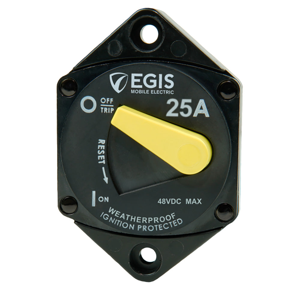 Egis 25A Circuit Breaker  87 Series  Panel Mount 4707025 Main image