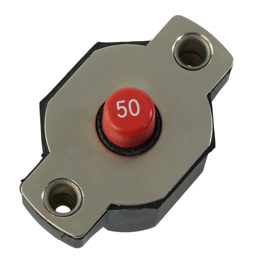 Egis 50A Push Button Circuit Breaker  Reset Only 471250 Main image