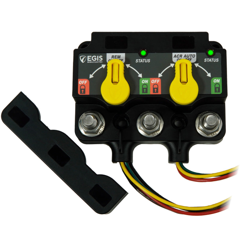 Egis XD Dual Flex 2 RelayRelay wKnobs  Tinned Wires 87201550 Main image