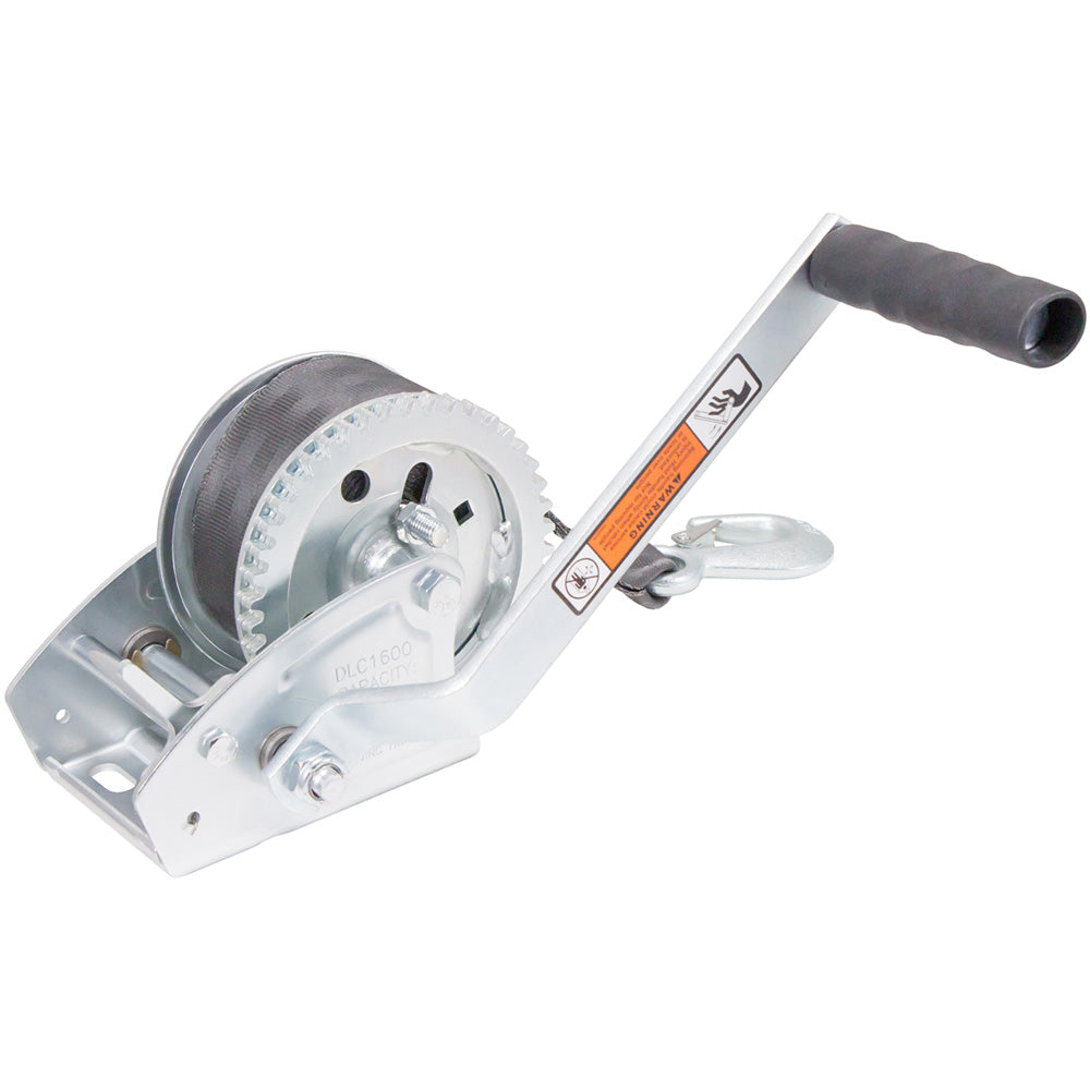 Load Rite SingleSpeed Trailer Winch  1600lbs 608923 Main image