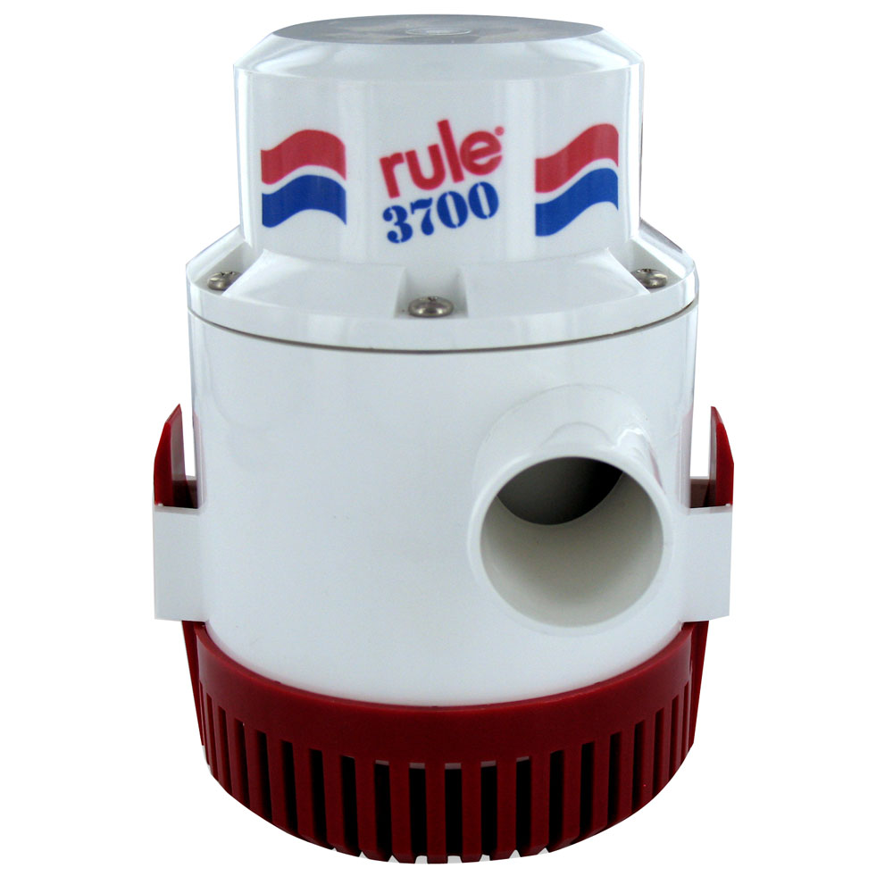 Rule Rule 3700 GPH NonAutomatic Bilge Pump w6 Wire 14A6UL Main image