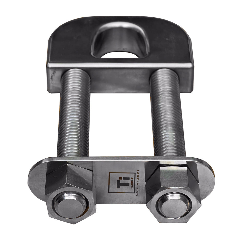 TiTackle Titanium Bow D Ring  4 Long Stud TTBOWDRING Main image