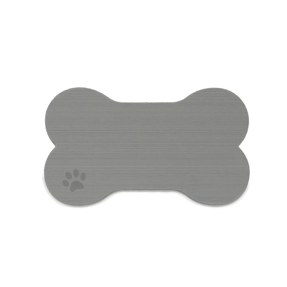 SeaDek Dog Bowl Mat  Storm GreyBlack  Medium  125 x 24 6271490837 Main image