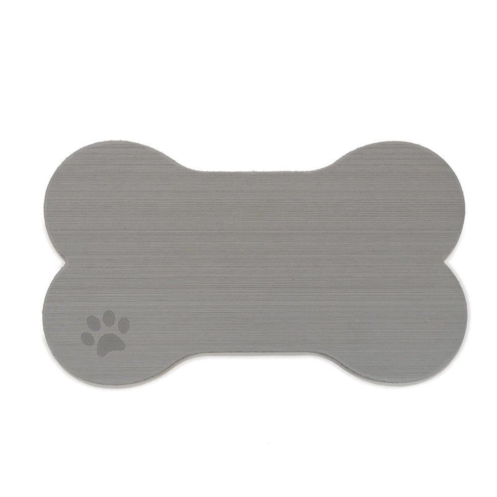 SeaDek Dog Bowl Mat  Storm GreyBlack  Large  165 x 295 6320790837 Main image