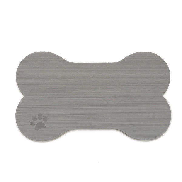 SeaDek Dog Bowl Mat  Storm GreyBlack  Large  165 x 295 6320790837