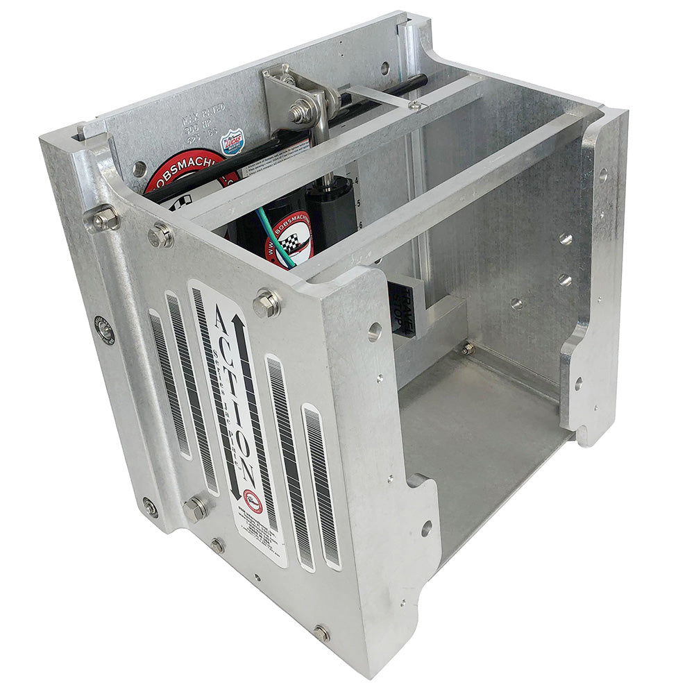 Bobs Machine 10 Setback Action Series Hydraulic Jack Plate  Silver 100111000NOPCNOSPNNG Main image